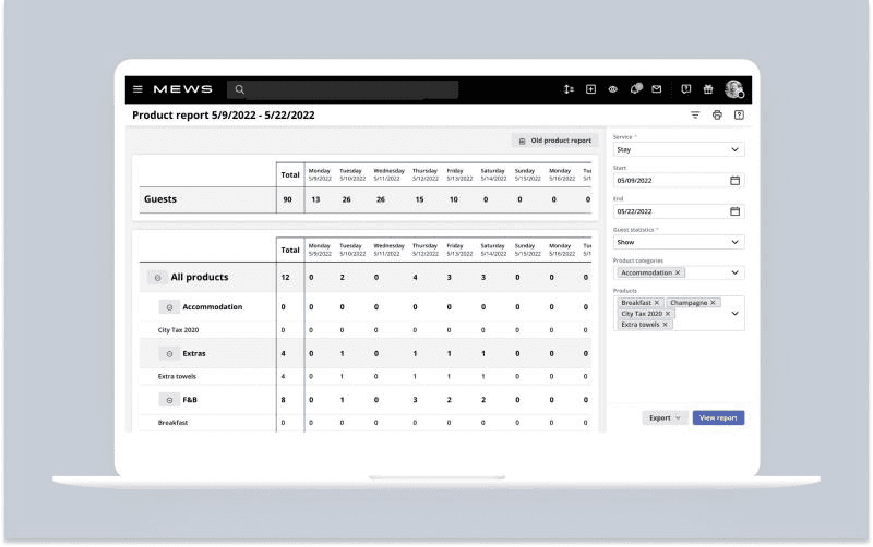 Hospitality services at Mews